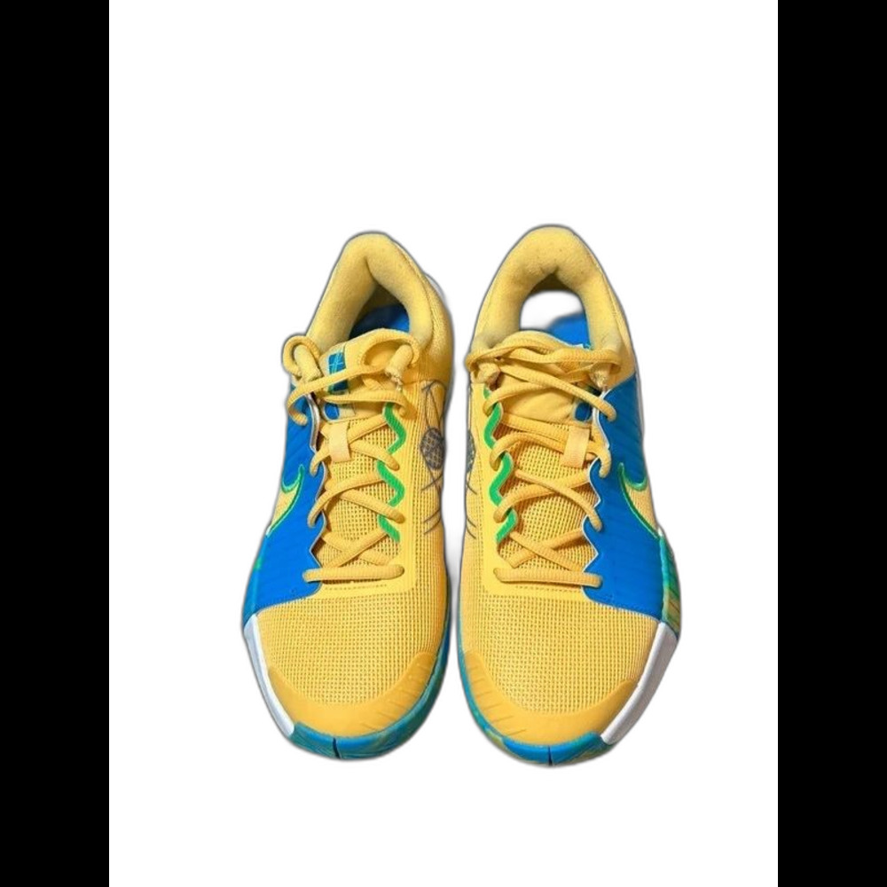 Nike Pickleball Sneakers in Yellow and Blue Unisex Size 7.5 Like New
